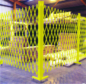 safety yellow gates