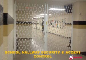 School Hallway Security Gates