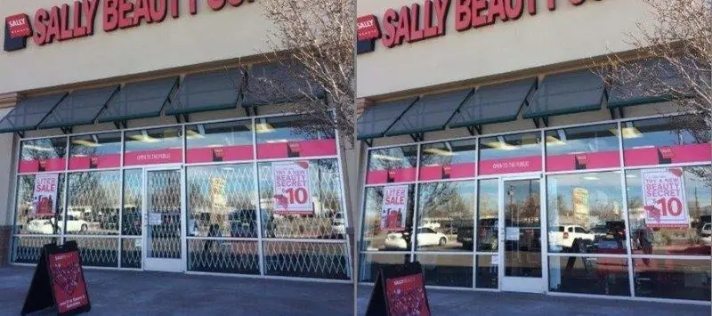 security bars for store windows