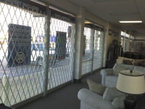 furniture store security gates