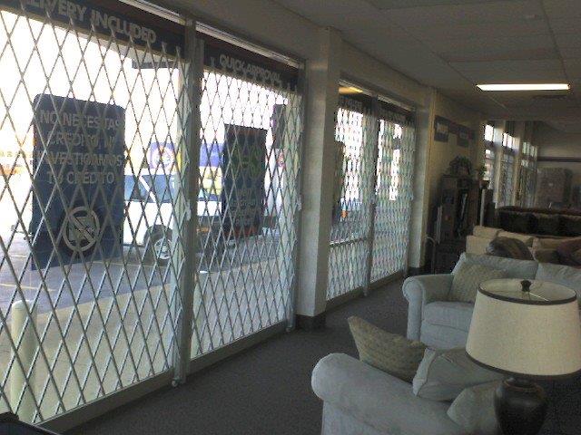 furniture store security gates