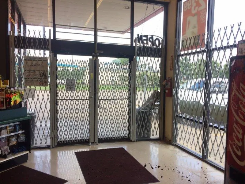 front door security gates houston