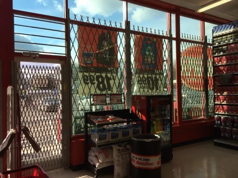 auto shop security gates