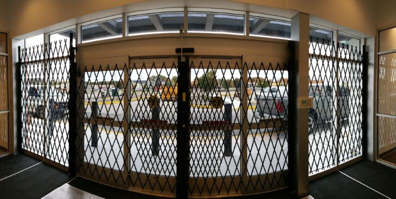 window gates for sports stores