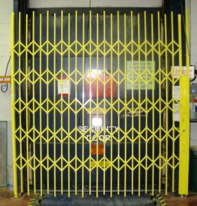 shipping door security gate