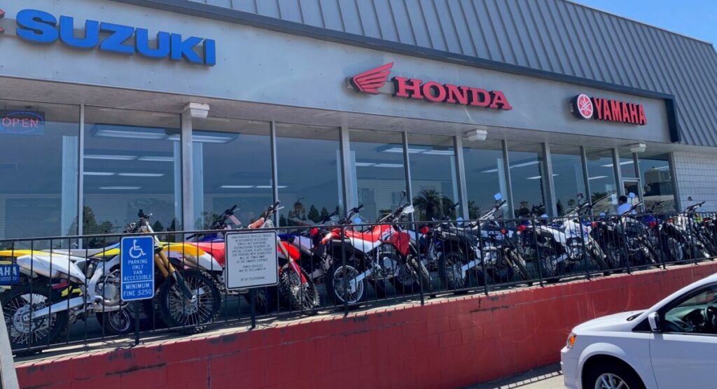 motorcycle-store-security-gates-open
