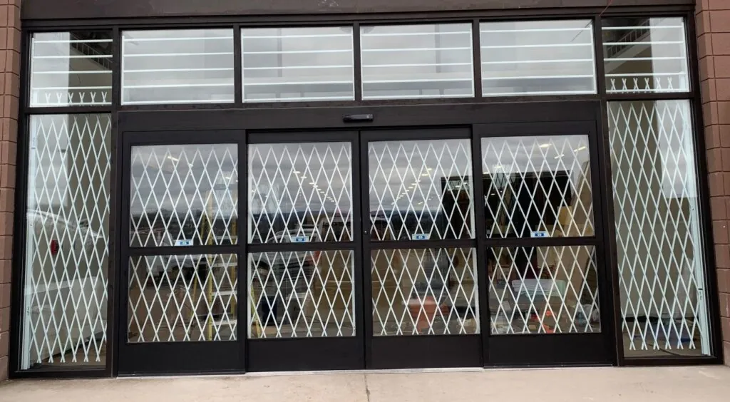 Front door security gates